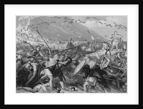 Julius Caesar and Troops Going to War by Anonymous