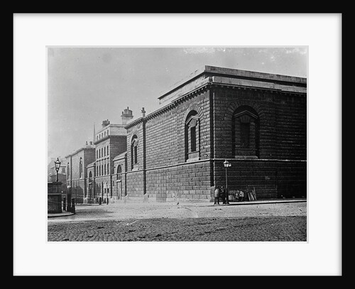 Exterior of Newgate Prison in London by Anonymous