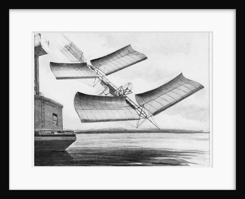 Illustration of Langley Aerodrome No. 5 by Anonymous