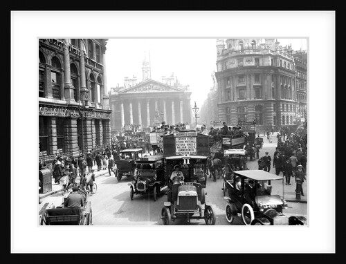 Bustling London Street by Anonymous