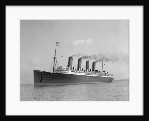 Mauritania Sailing on Ocean by Anonymous