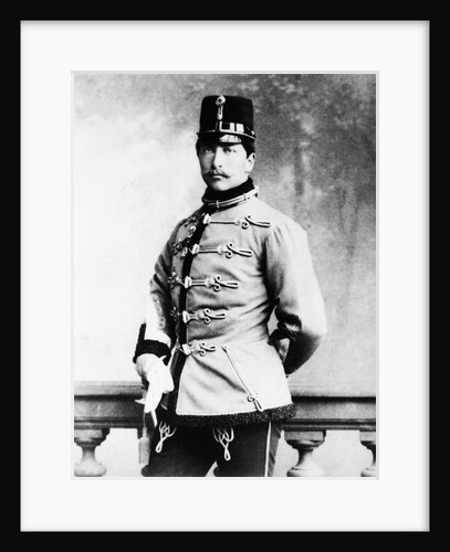 Portrait of Kaiser Wilhelm II in Military Uniform by Anonymous