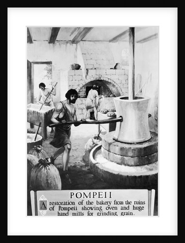 Ancient Roman Bakery by Anonymous