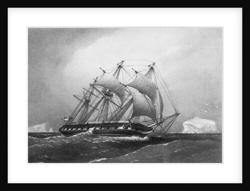Illustration of H.M.S. Challenger by Anonymous