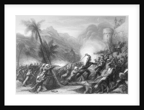 Drawing Depicting The Sepoy Rebellion by Anonymous