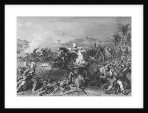 Drawing Depicting The Sepoy Rebellion by Anonymous