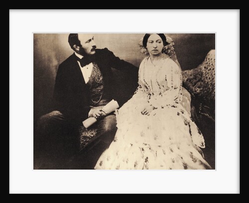 Queen Victoria and Prince Albert by Anonymous