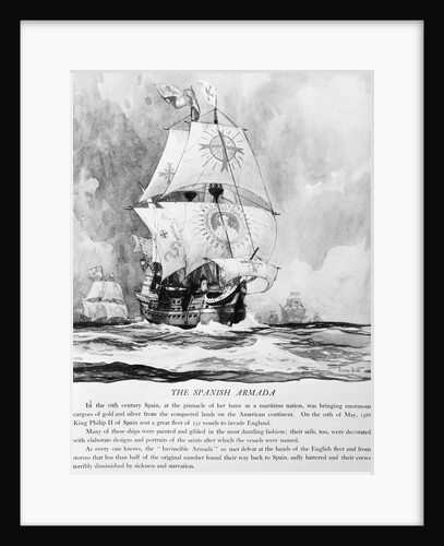 The Spanish Armada by Anonymous