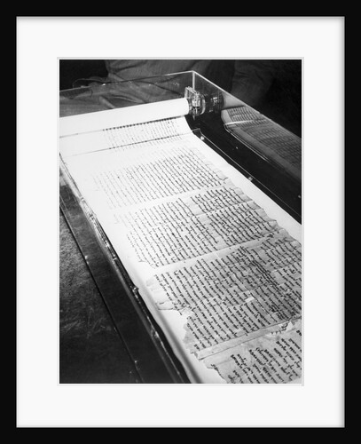 Dead Sea Scrolls on Display by Anonymous