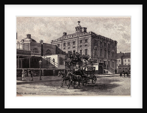 Horse and Carriage Passing University of Pennsylvania by Anonymous