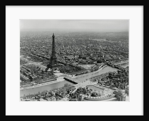 Aerial View of Paris by Anonymous