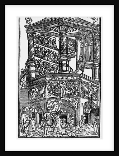 Representation of Medieval Theater by Anonymous