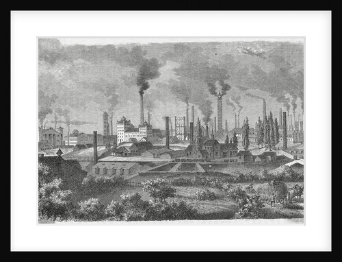 Illustration of Krupp Works by Anonymous