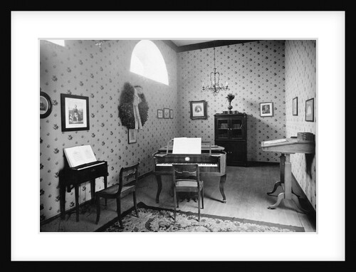 Interior of Robert Schumann Apartment by Anonymous