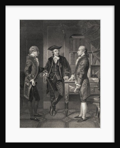 Officials Meeting During Revolutionary War by Anonymous