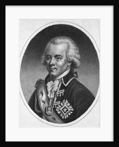 Portrait Engraving of Paul I, Emperor of Russia by Anonymous