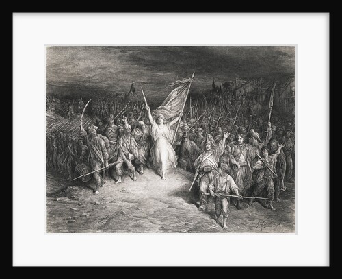 Marianne Leading French into Battle by Anonymous