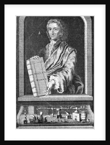 Robert Boyle Engraving by B. Cole