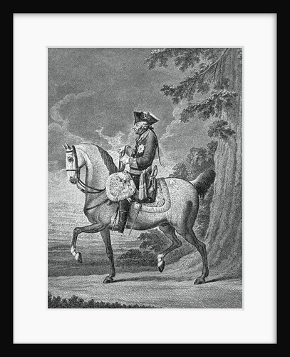 Frederick II Riding Horse by Anonymous