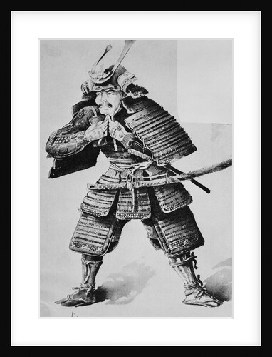 Illustration of Samurai Warrior by Anonymous