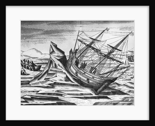 Strong Waves Tossing the Barent's Ship at Sea by Anonymous
