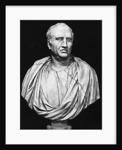 Bust Of Roman Orator Cicero by Anonymous