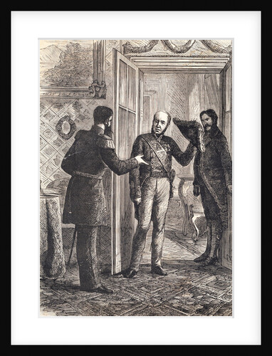 Count Benedetti Receiving Telegram by Anonymous