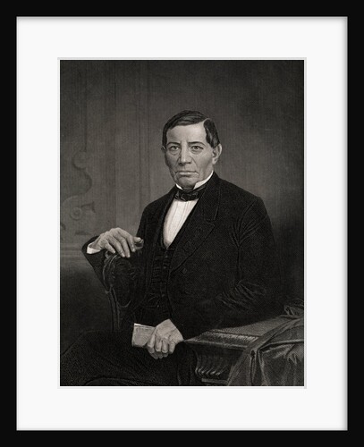 Portrait of Benito Juarez by Anonymous