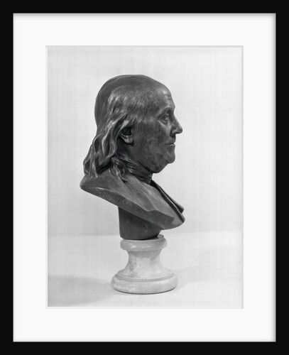 Profile of Benjamin Franklin Statue by Anonymous