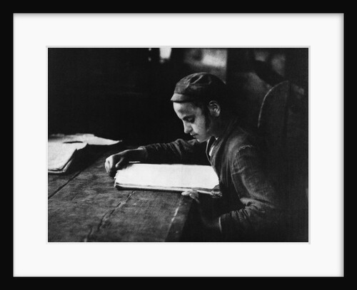 Jewish Boy Studying by Anonymous