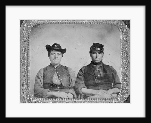 Two Confederate Soldiers by Anonymous