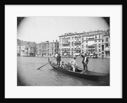View of Gondola by Anonymous