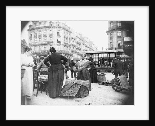 View of Vegetable Merchant by Anonymous