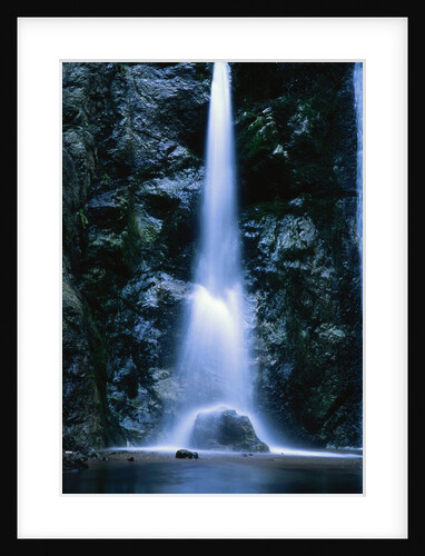 Waterfall in Pfeiffer Big Sur State Park, California by Anonymous