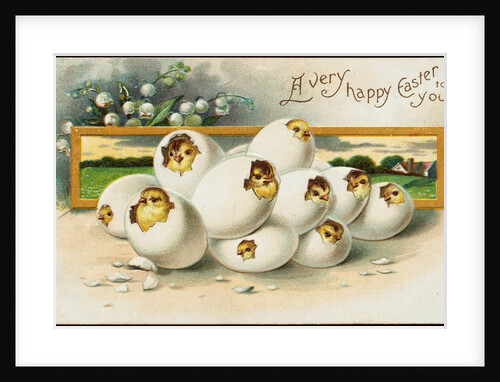 Easter Greetings Postcard by Anonymous