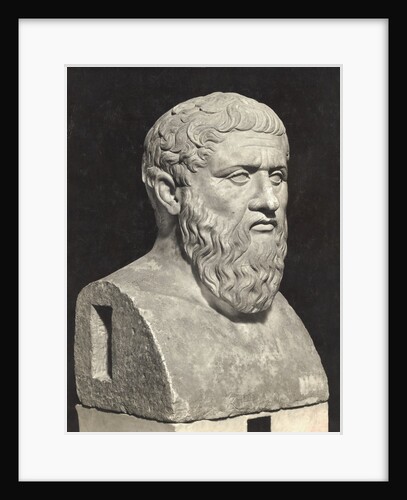 Bust of Grecian Philosopher Plato by Anonymous
