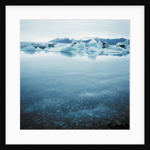 Bergy Bits Near Pack Ice by Anonymous