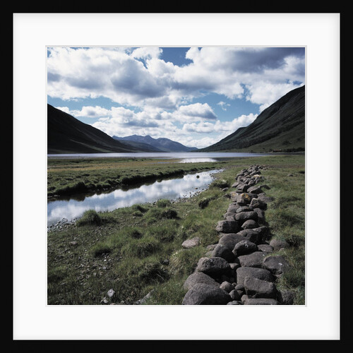 Stacked Stone Wall near Loch Etive by Anonymous