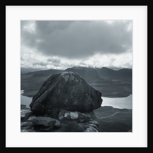 Rock Formation Above Loch Lurgainn by Anonymous