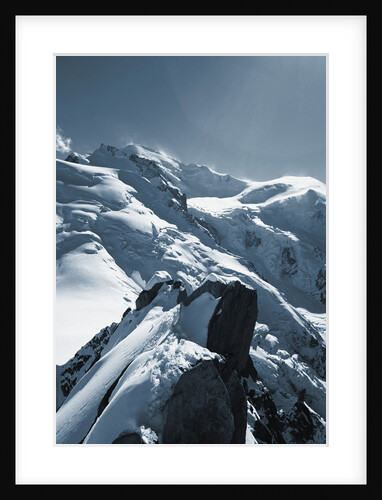 Snow Covered Mountains by Anonymous
