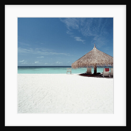 Cabana at the Beach by Anonymous