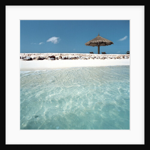 Cabana at the Beach by Anonymous