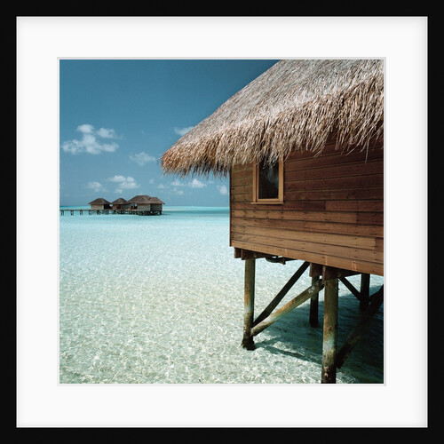 Cabana Raised Above the Ocean by Anonymous