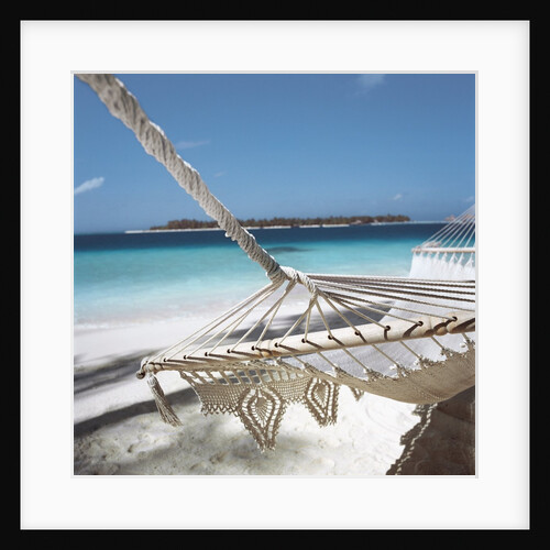 Hammock on a Beach by Anonymous