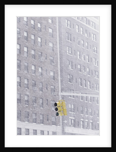 Urban Snow Scene by Anonymous