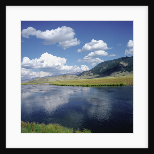 River Running Through Countryside by Anonymous