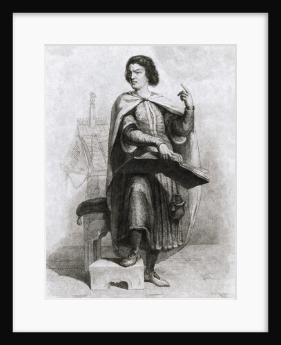 Peter Abelard with Book by Anonymous