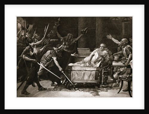 Roman Emperor Threatened by Soldiers by Anonymous