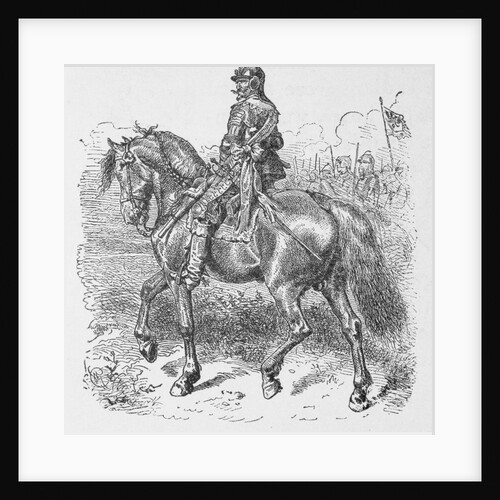 Portrait of Alonso de Ojeda on Horseback by Anonymous