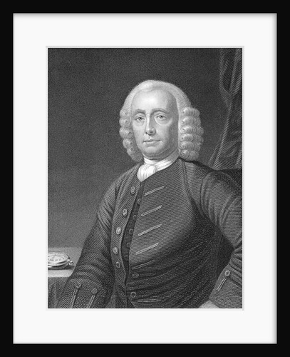 18th-Century Engraving of John Harrison by Anonymous